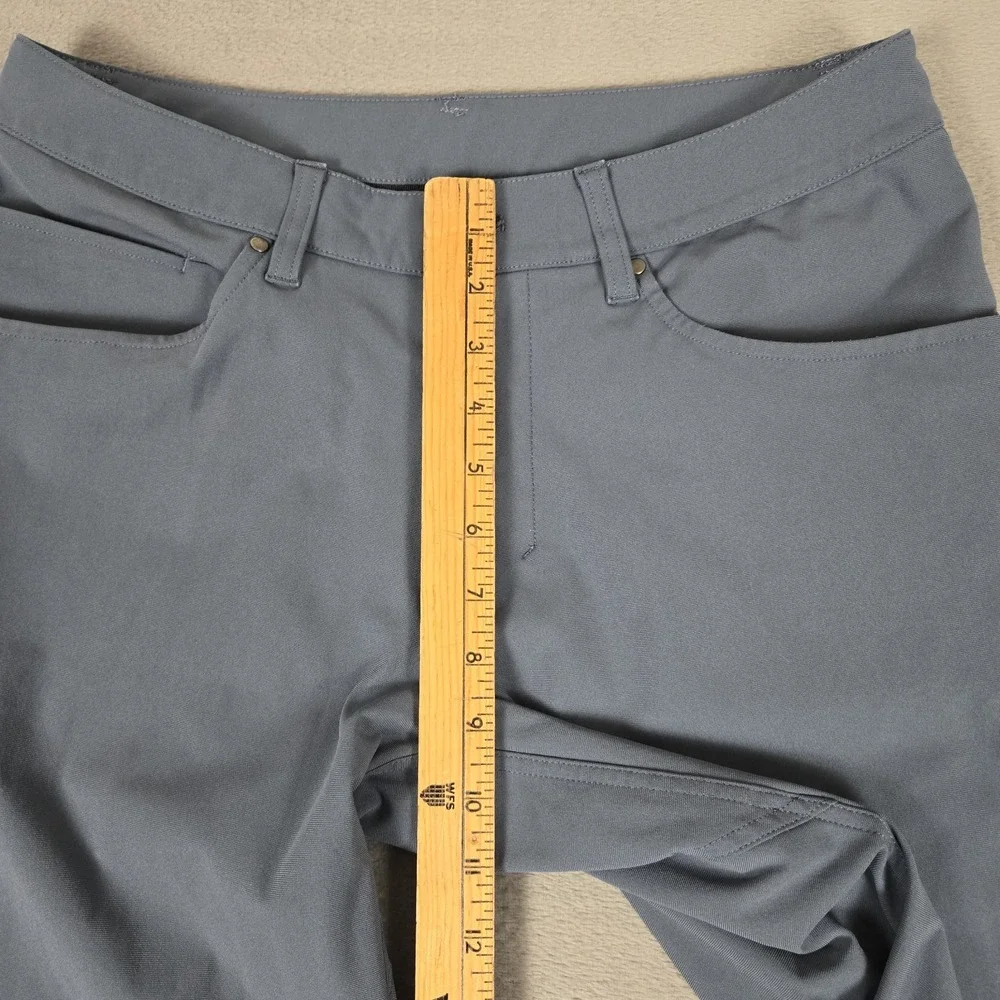 Lululemon ABC Classic-Fit Pants Mens 30x31 Warpstreme Chino Work Blue M5967S